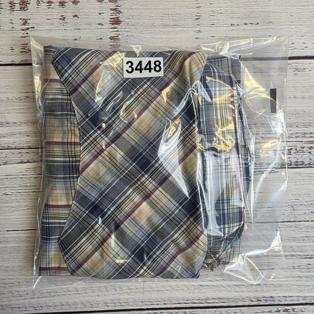 Vintage 1984 Levis Western Pearl Snap Shirt Mens Small Plaid Blue Tan Light Thin